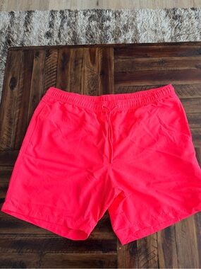 ZYIA Hot Pink Men's Swim Trunks